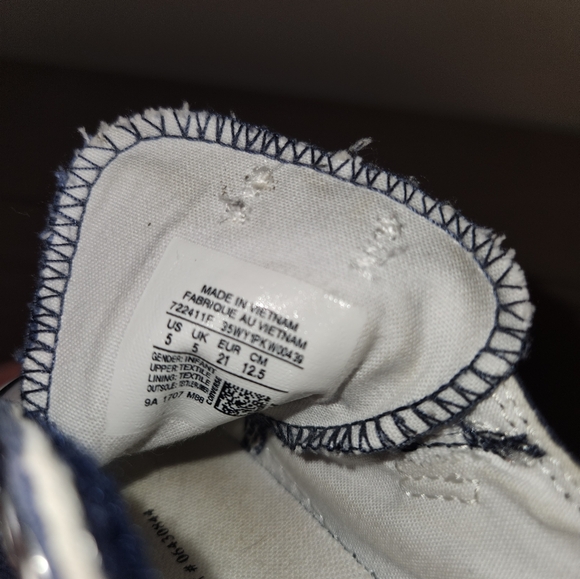 Converse All Star low top velcro toddler sneakers - Picture 8 of 8